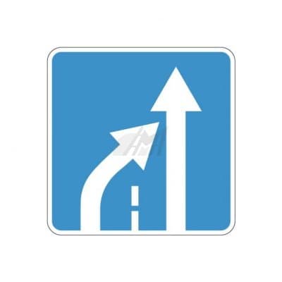 купить дорожный знак 5.15.5д, 5.15.6д Конец полосы в Бузулуке